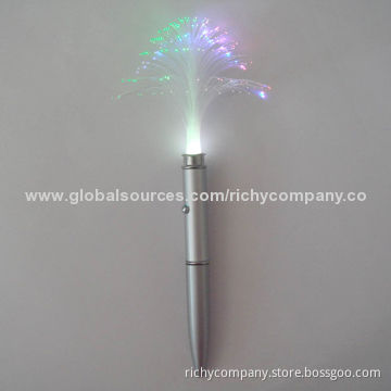 LED Ballpoint Pen with Good Fiber Light